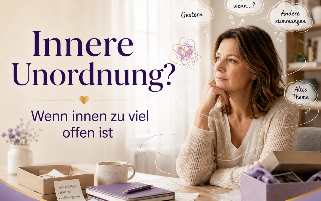 Warum fühle ich mich innerlich so ungeordnet?
